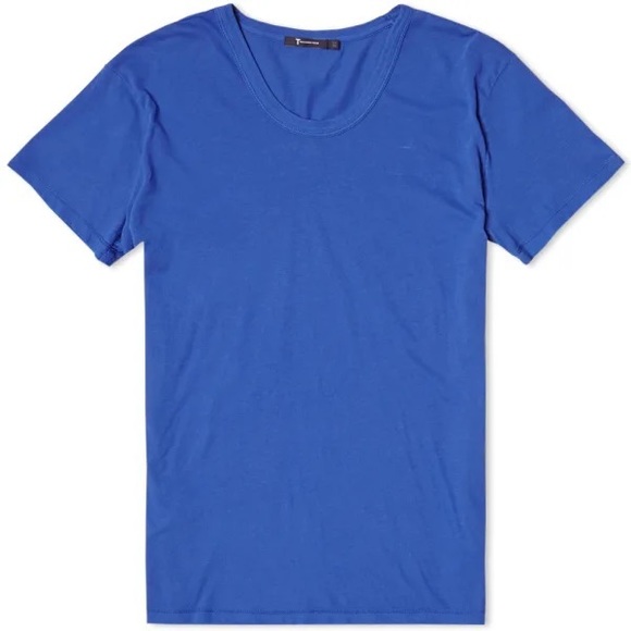 Cobalt Blue Vneck Alexander Wang Tee - Picture 1 of 9